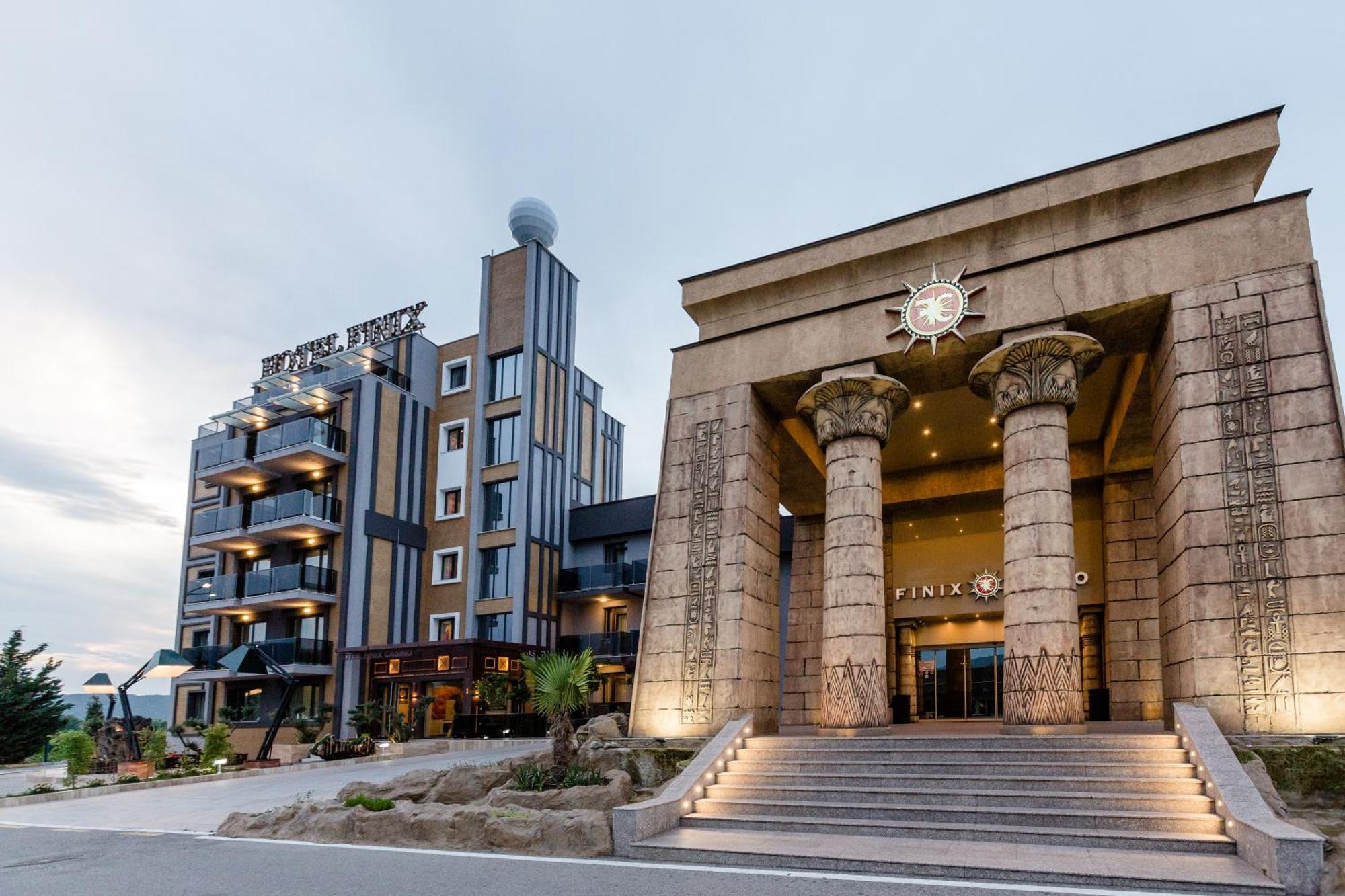 Hotel Finix Casino Kulata Bagian luar foto